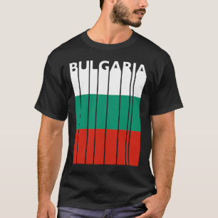 Camiseta Bulgária Vintage Vacinação de Bandeira Búlgara