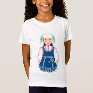 Camiseta Búlgaro Matryoshka Girls'
