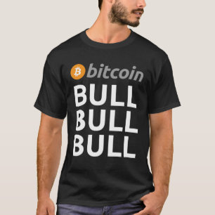 Camiseta Bull Bull Cryptocurrency BTC Hodl