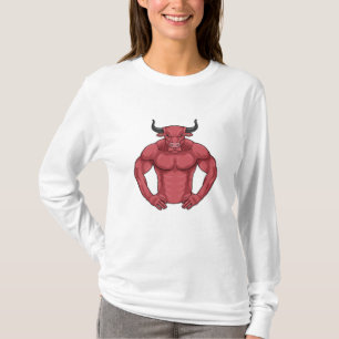 Camiseta Bull como Bodybuilder extreme