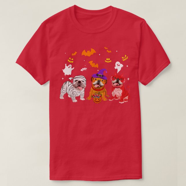 Camiseta Bull Dog  (Frente do Design)