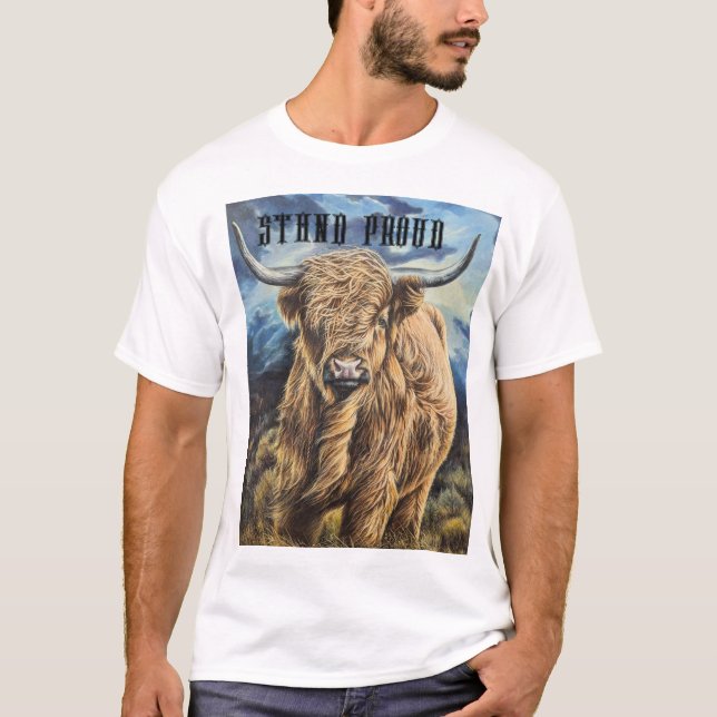 Camiseta Bull Highland (Frente)
