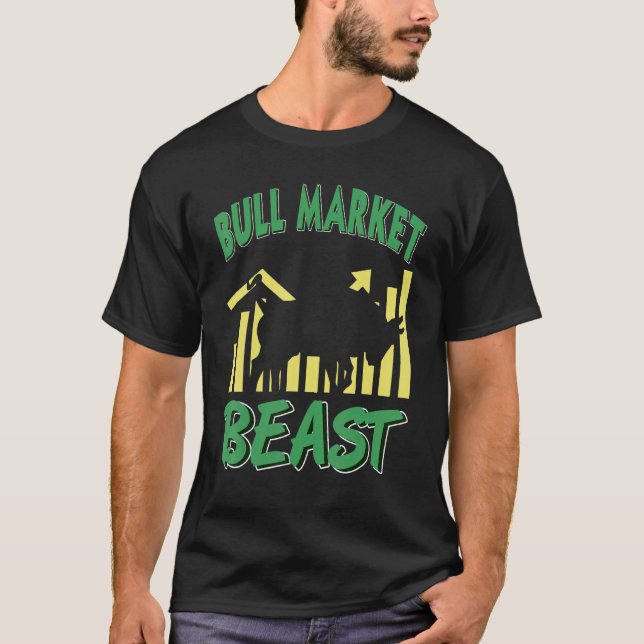 Camiseta Bull Market Beast Legal Investor Presente (Frente)