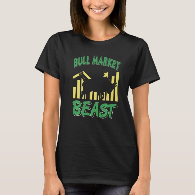 Camiseta Bull Market Beast Legal Investor Presente (Frente)