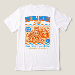 Camiseta Bull Market Cat - Investidor do Mercado d