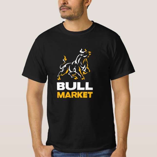 Camiseta Bull Market Stock Trader Wallstreet Investor (Frente)