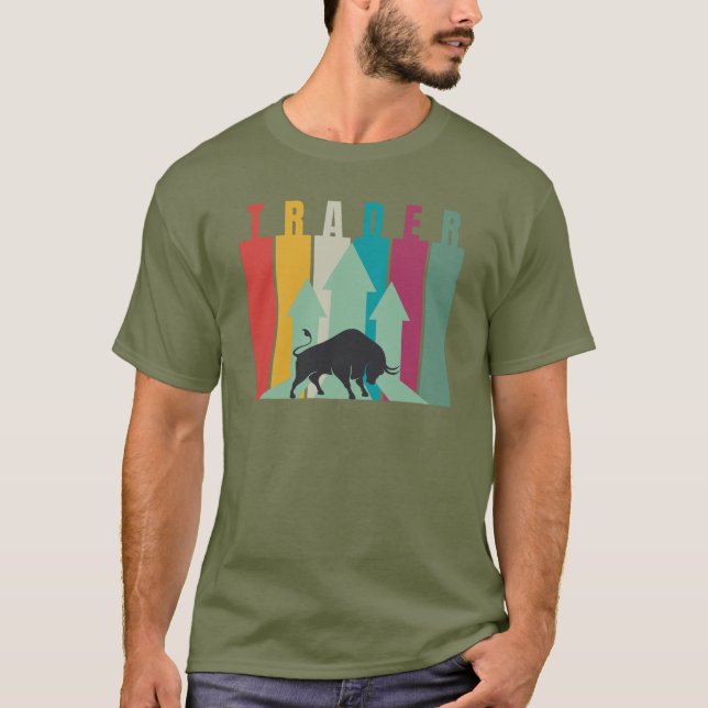 Camiseta Bull market Trader | Simple design  (Frente)