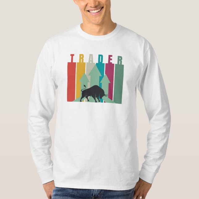 Camiseta Bull market Trader | Simple design  (Frente)