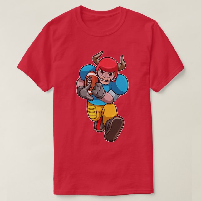 Camiseta Bull no Esporte com Helmet (Frente do Design)