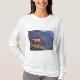 Camiseta Bull nos Alpes (por Eugène Burnand)