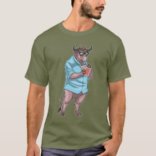Camiseta Bull Poker Cartões
