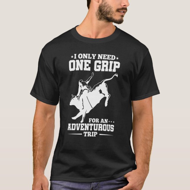 Camiseta Bull Rider Precisa De Um Segmento (Frente)