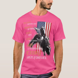 Camiseta Bull Riding For Men Texas Rider America Western Us