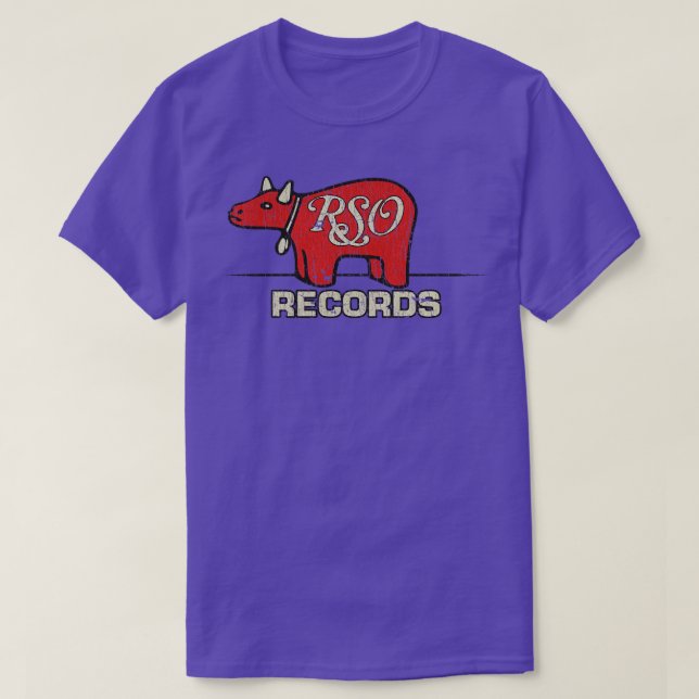 Camiseta Bull RSO Records 1973 (Frente do Design)