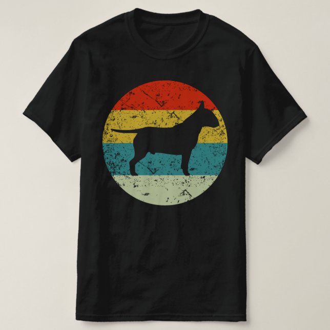 Camiseta bull terrier (Frente do Design)