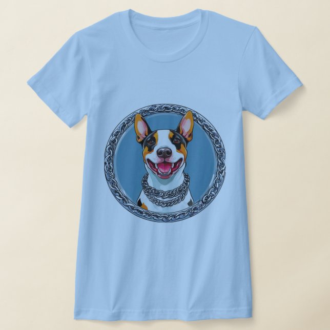 Camiseta 🐶 Bull Terrier Fofo Estilo Caseiro Amor de Cachor (Postura )