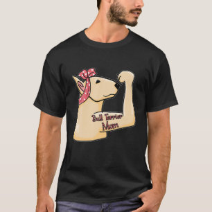 Camiseta Bull Terrier Mãe Tatto, Presente Bully Mãe Proprie