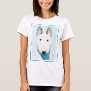 Camiseta Bull Terrier Painting - Cute Original Dog Art