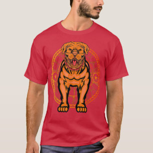 Camiseta Bull Terrier Pit Bull Dog T-Shirt Copy