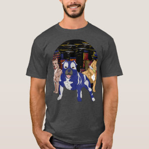 Camiseta Bull Terrier Pit Bull Dog T-Shirt Copy Copy