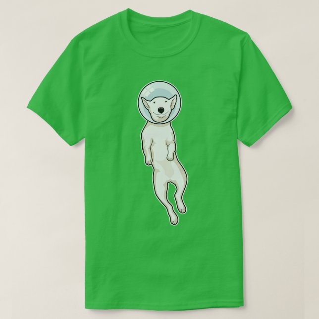 Camiseta Bull Terrier Space (Frente do Design)
