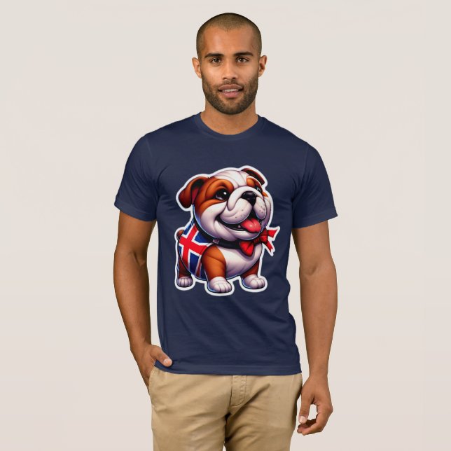 CAMISETA BULLDOG 4 INGLÊS (Frente Completa)