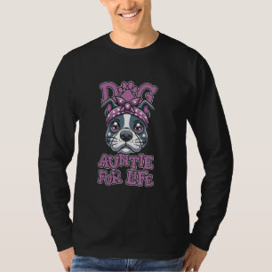 Camiseta Bulldog Americano - Raça Pet Dog Tia Pet Li