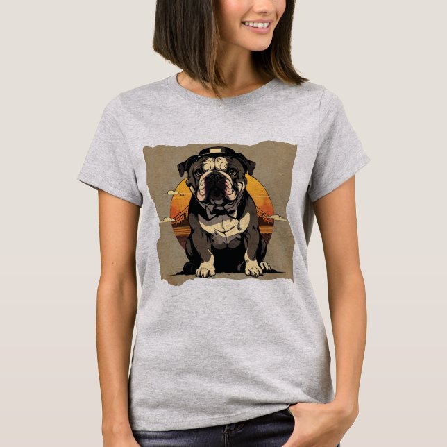 Camiseta Bulldog Blues (Frente)