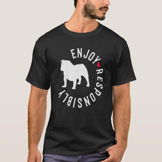 Camiseta Bulldog Citação (Frente)