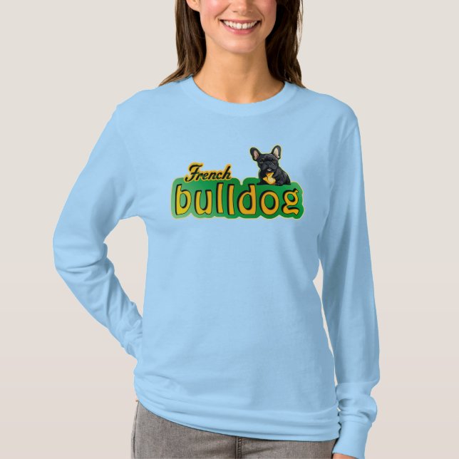Camiseta Bulldog Francês  (Frente)