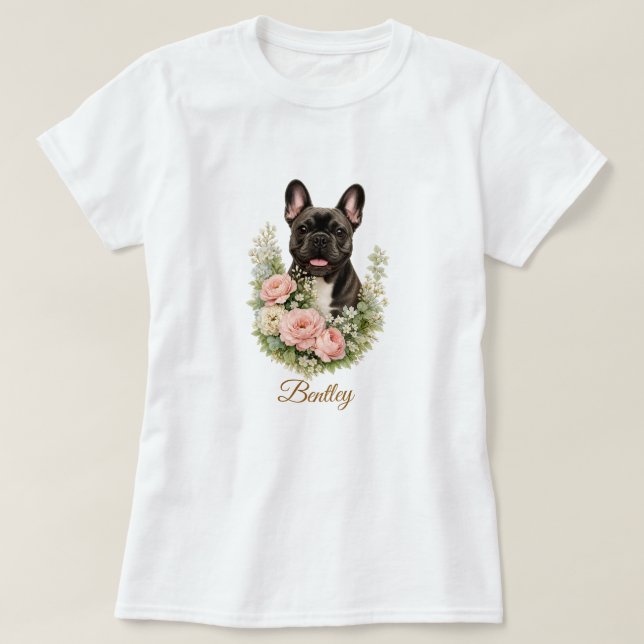 Camiseta Bulldog Francês (Frente do Design)