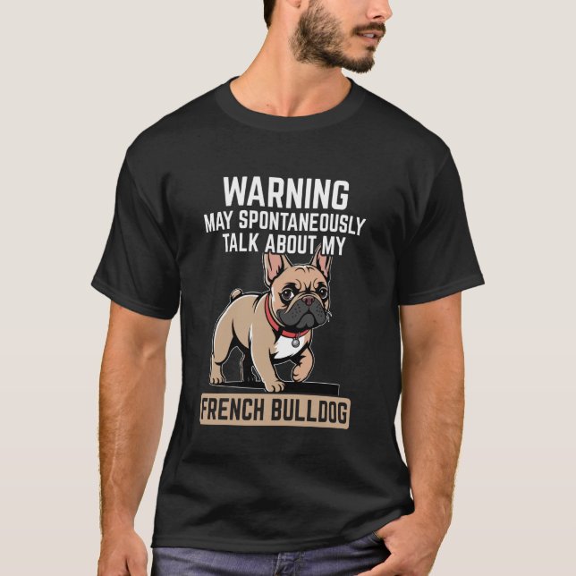 Camiseta Bulldog Francês Cachorro (Frente)