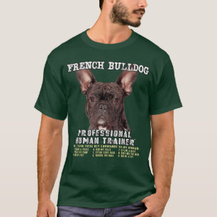 Camiseta Bulldog Francês Frenchie Malhado Profissional Huma