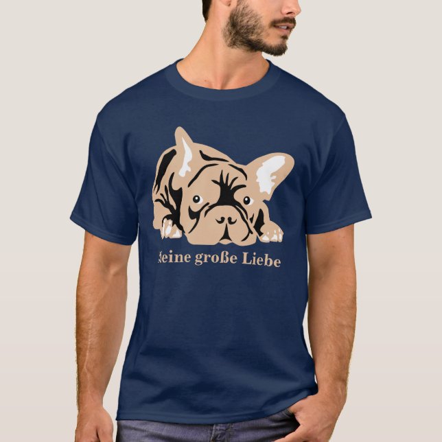 Camiseta Bulldog Francês personalizado  (Frente)
