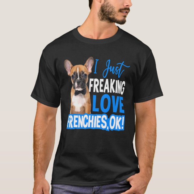 Camiseta Bulldog Francês S (Frente)