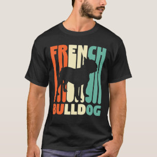 Camiseta Bulldog francês Vintage Frenchie Tee Dog