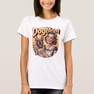 Camiseta Bulldog Francesa - Retrô Dogman doglover