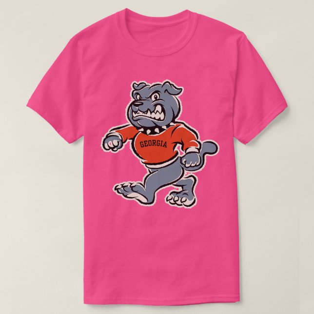 Camiseta Bulldog Funny Georgia Fan TShirt (Frente do Design)