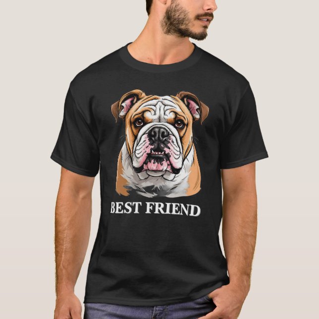 Camiseta Bulldog Inglês (Frente)