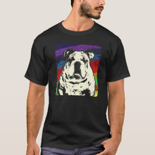Camiseta Bulldog Inglês Britânico Raça de Cão  17