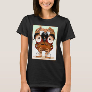 Camiseta Bulldog Inglês Disfarçado de Batata Fantasia