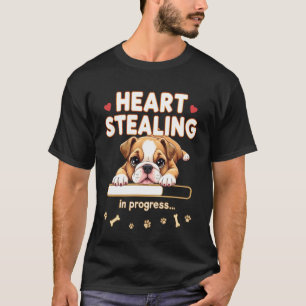 Camiseta Bulldog Inglês Engraçado Presente Cachorro Bulldog