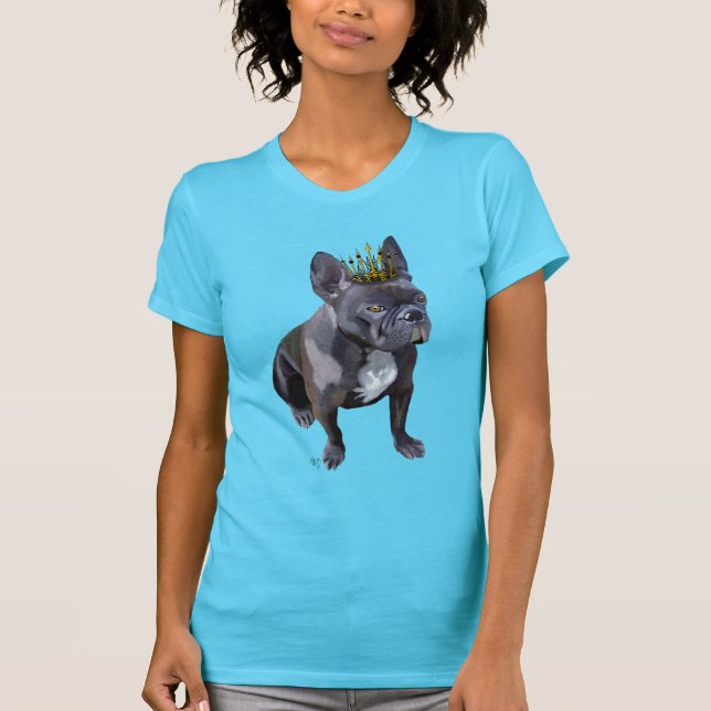 Camiseta Bulldog King francês (Frente)