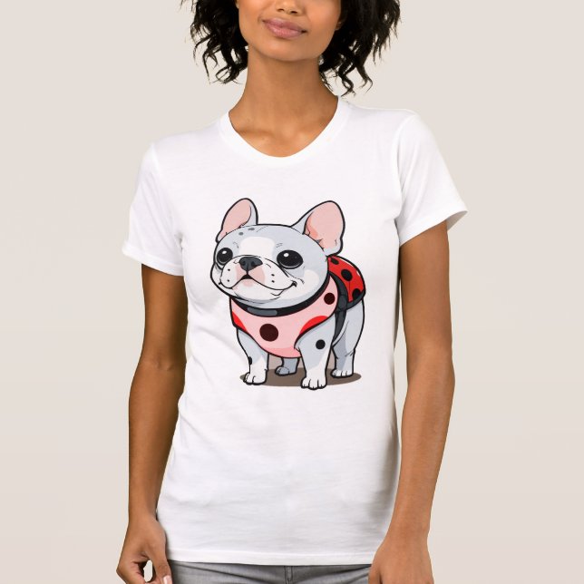Camiseta Bulldog Ladybug Francês (Frente)