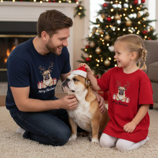 Camiseta Bulldog Rena - Bulldog Inglês