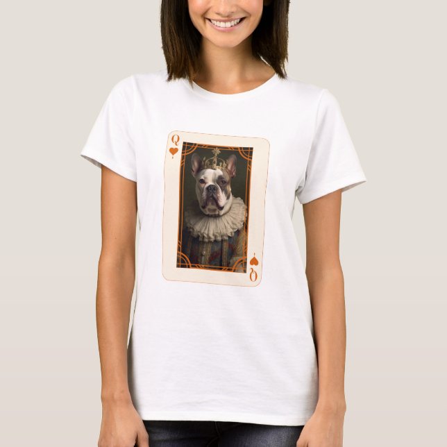 Camiseta Bulldog Royale: Os Corações da Rainha (Frente)