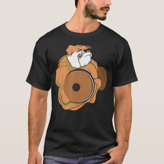 Camiseta Bulldog Weising Malhação Gym Dumbbell
