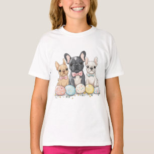 Camiseta Bulldogs Franceses de Páscoa