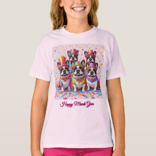 Camiseta Bulldogue Francês Carnaval French Bulldog