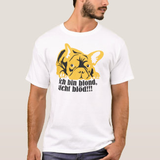 Camiseta Bulldogue Francês: Loiro!